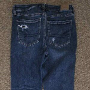 American Eagle AE Super High Rise Jegging Next Level Stretch Jeans Size 6 Long